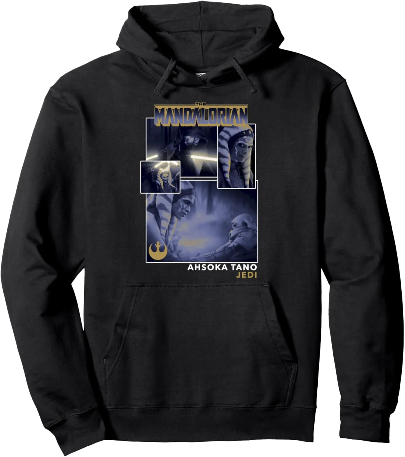 Star Wars: The Mandalorian Ahsoka Tano Jedi Collage R13 Pullover Hoodie