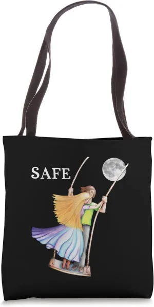 Stay Safe In These Uncertain Times Romantic Lovers Tote Bag