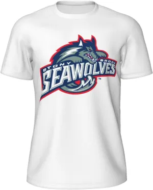 Stony Brook University Men's Lightweight Breathable Mesh Short Sleeve T-Shirt