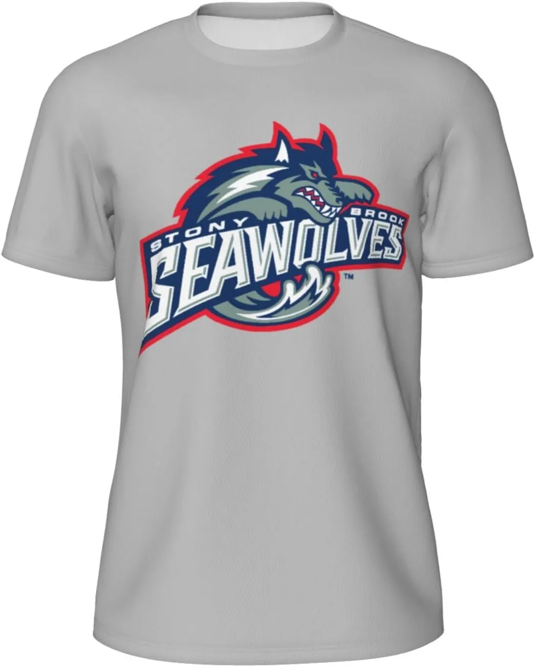 Stony Brook University Men's Lightweight Breathable Mesh Short Sleeve T-Shirt