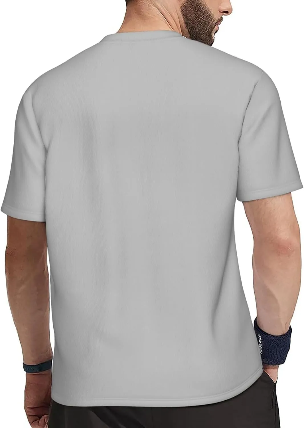 Stony Brook University Men's Lightweight Breathable Mesh Short Sleeve T-Shirt