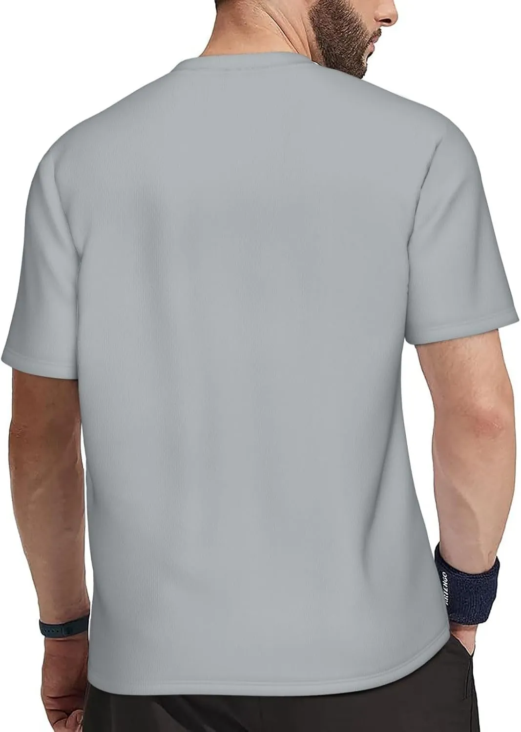 Stony Brook University Men's Lightweight Breathable Mesh Short Sleeve T-Shirt