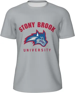 Stony Brook University Men's Lightweight Breathable Mesh Short Sleeve T-Shirt