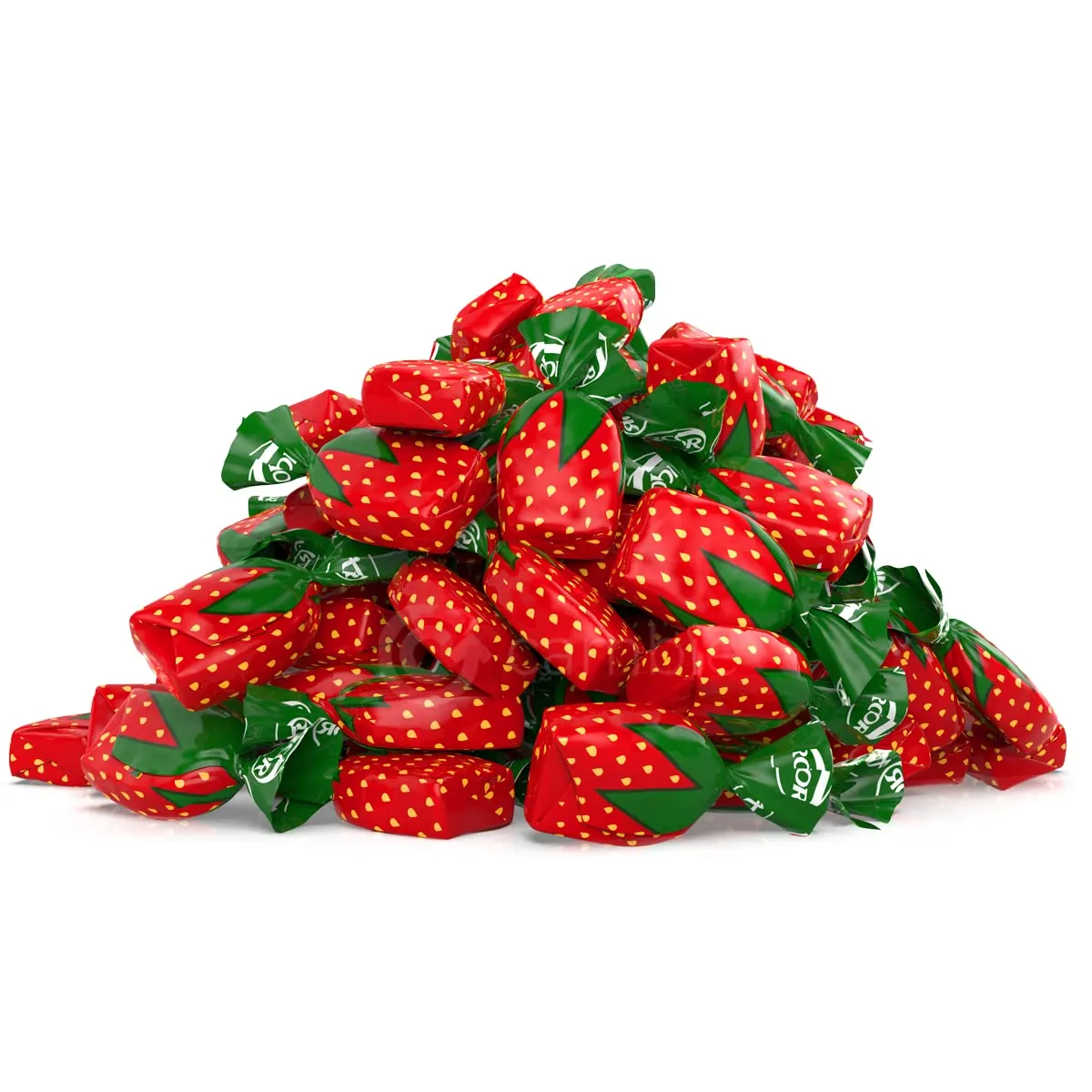 Strawberry Candy Bon Bons by Cambie | 2 lbs of Strawberry Filled Hard Candy | Individually Wrapped Bon Bons | Deliciously Sweet Candy from Argentina (2 lb)