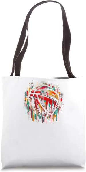 Street Art Slam Dunk Tote Bag