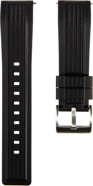 Stryke Premium Silicone Rubber Watch Bands- For Sports & Dive Watches- Quick-Release- 20mm, 22mm, For Men & Women-Compatible for Omega, Tudor, Blancpain, Rolex, Tag Heuer