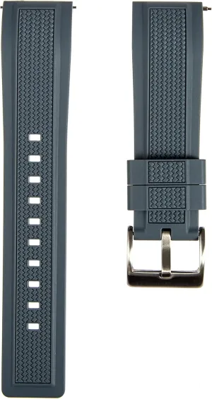 Stryke Premium Silicone Rubber Watch Bands- For Sports & Dive Watches- Quick-Release- 20mm, 22mm, For Men & Women-Compatible for Omega, Tudor, Blancpain, Rolex, Tag Heuer