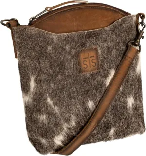 STS Ranchwear Womens Josie Cowhide/Tan Leather Crossbody Bag