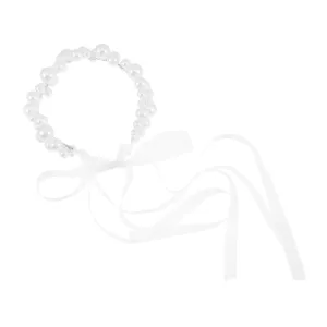 Stunning Pearl Headpiece for Bridal Hair Faux Pearl Bridal Headband for Women Girls