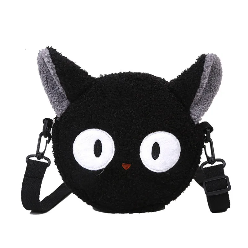 Style Ugly Cute Winter Versatile Plush Crossbody Bags