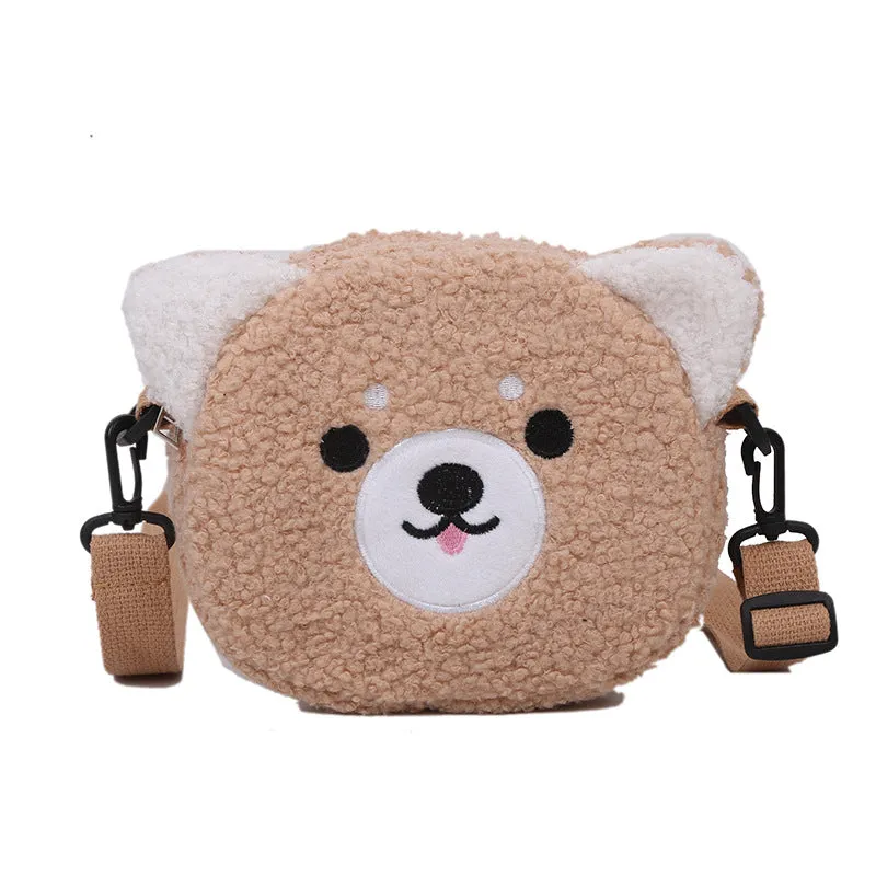 Style Ugly Cute Winter Versatile Plush Crossbody Bags