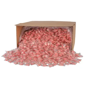 Sunrise Starlight Peppermint Mints - Bulk Peppermint Candy Individually Wrapped, Mint Hard Candy for Restaurant, Office, and Holidays - 31-Pound Bulk Box of Starlight Sweets