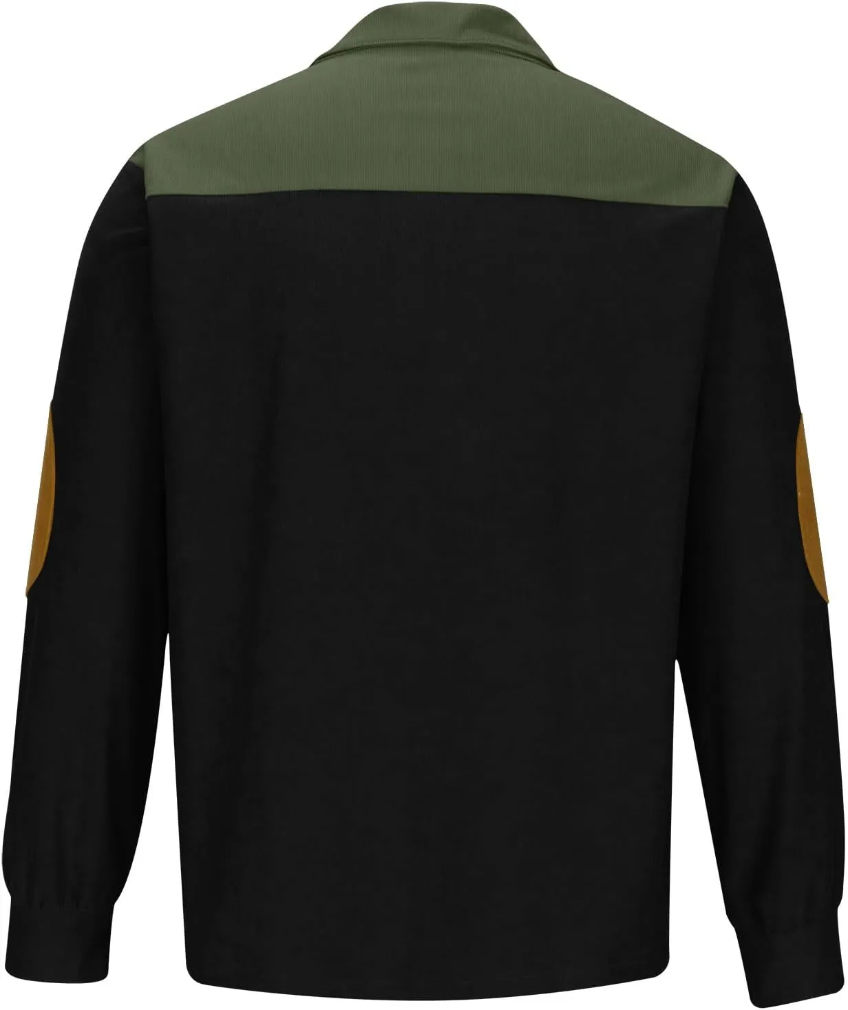 T Shirt for Mens Fall Winter Long Sleeve Neck Corduroy Tops Shirt Man 2025