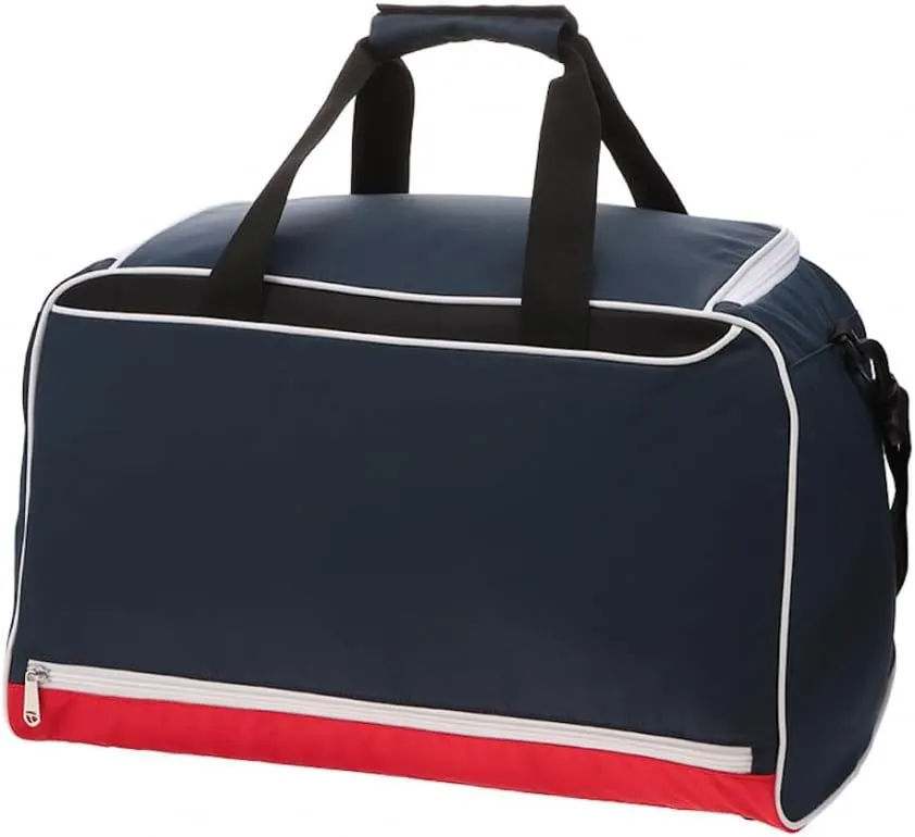 TaylorMade True Light Boston Bag Navy/White/Red Men's Boston Bag 24SS UN068