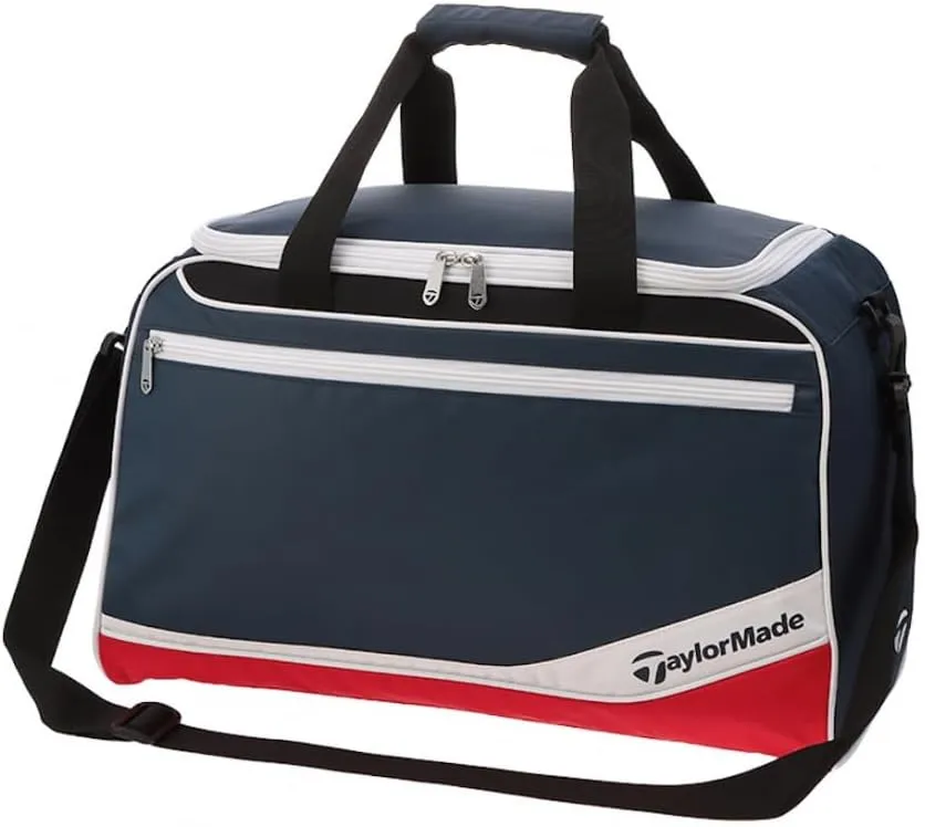 TaylorMade True Light Boston Bag Navy/White/Red Men's Boston Bag 24SS UN068