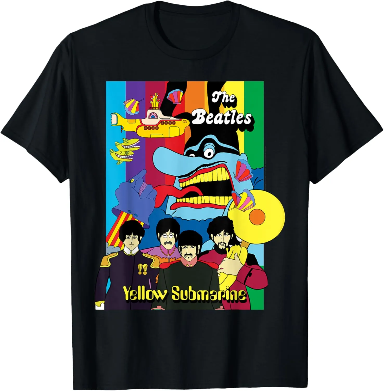 The Beatles - Collage Poster T-Shirt