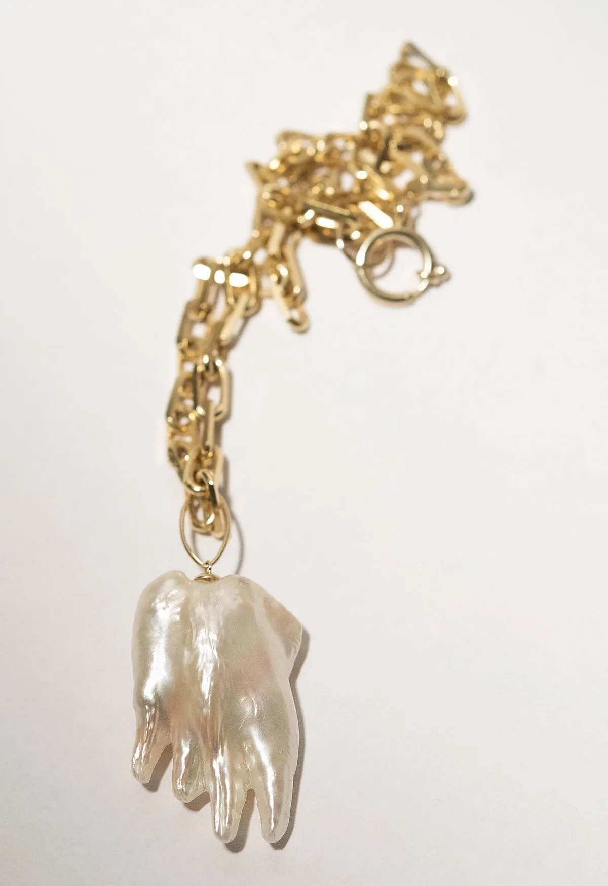 The Hand of Protection Pearl Necklace