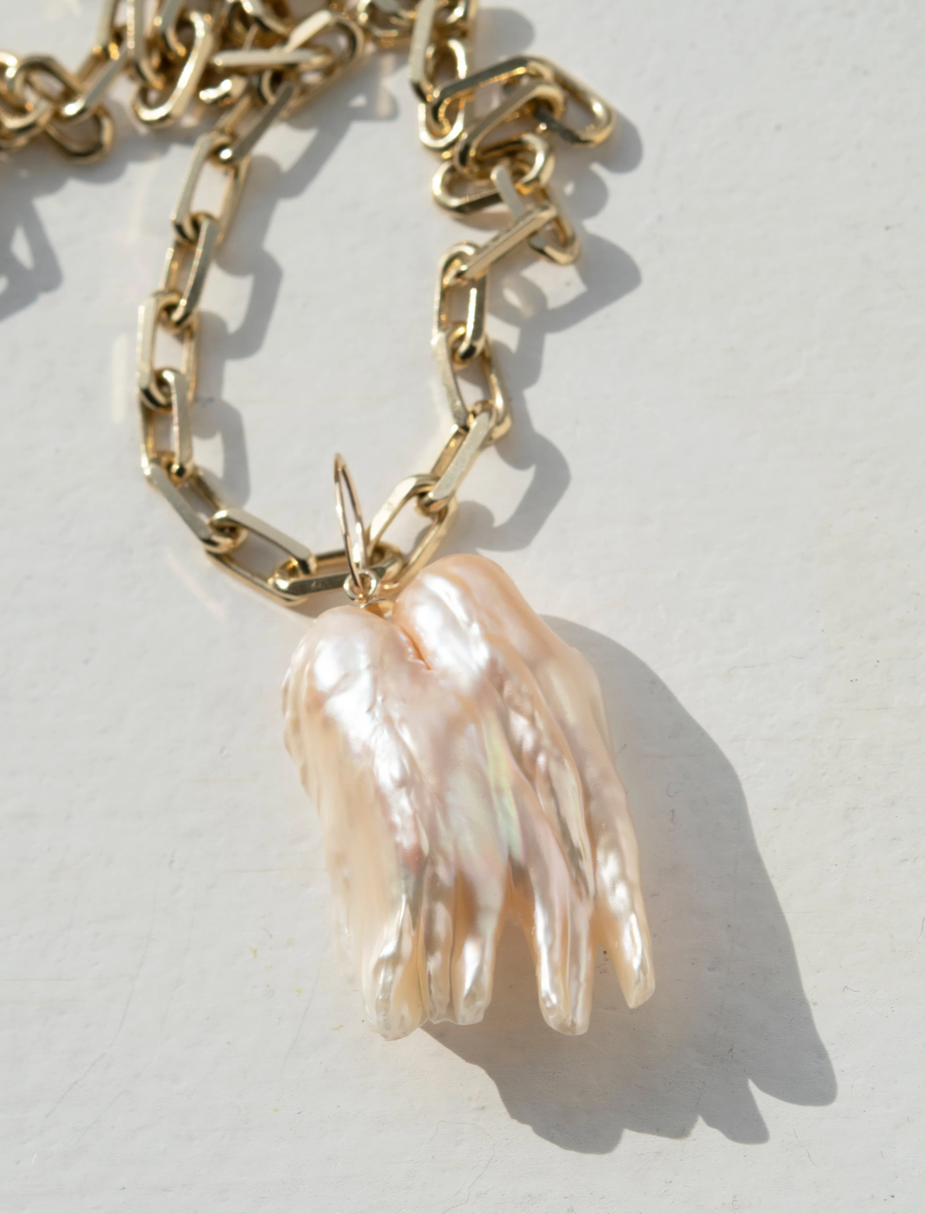 The Hand of Protection Pearl Necklace