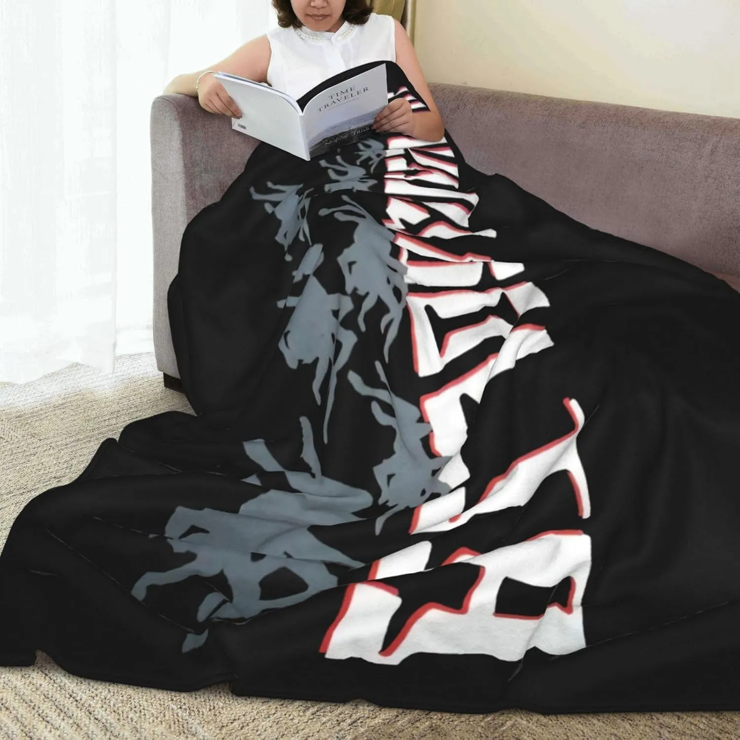 The Mars Volta Blanket Flannel Fleece Printed Throw Blankets Ultra Soft Micro Warm Blanket for All Season Bedding Chair Sofa Couch Bed 50"x40"