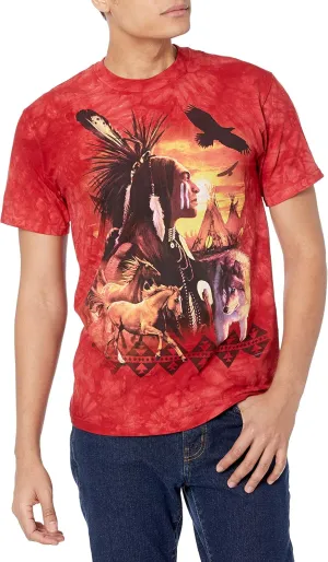 The Mountain Indian Collage T-Shirt