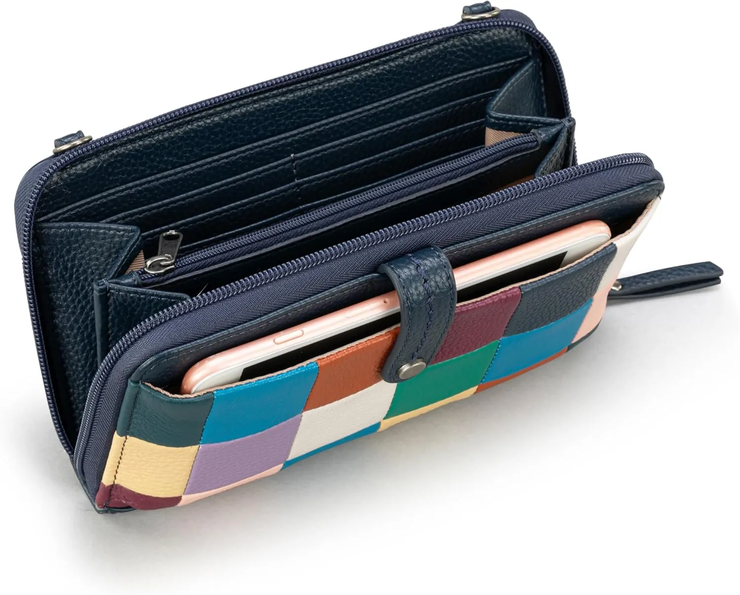 The Sak Iris Smartphone Crossbody Purse - Women's Cellphone Bag & Wallet For Everyday - Convertible Wristlet With Zipper