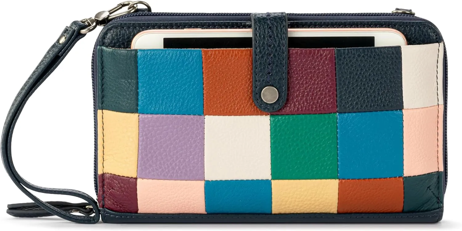 The Sak Iris Smartphone Crossbody Purse - Women's Cellphone Bag & Wallet For Everyday - Convertible Wristlet With Zipper