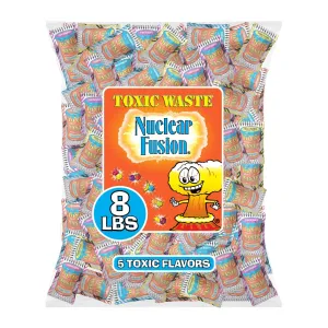 TOXIC WASTE Nuclear Fusion Bulk Poly Bag, 8.0 Pound