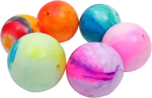 TOYANDONA Summer Pool Toy Bouncy Beach Balls for Pool Games PVC Material Set of 2 Random Color