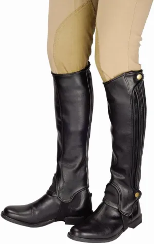 TuffRider Adult Grippy Grain Half Chaps