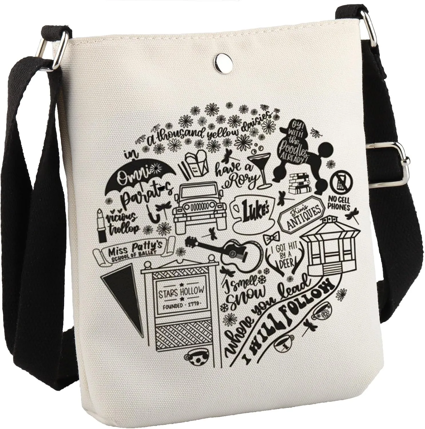 TV Show Inspired Tote Bags TV Show Fans Gift TV Show Lover Merchandise for Men Women