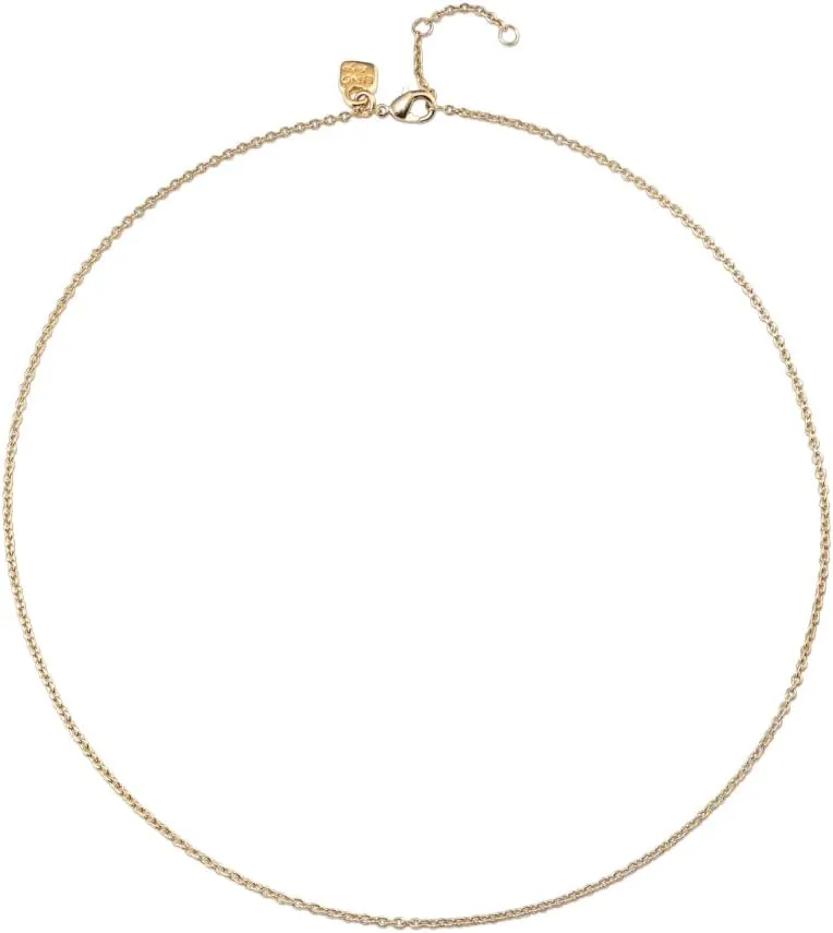 Uno de 50 UNIVERSAL18K Gold-plated Short Chain, 16", Handmade in Spain