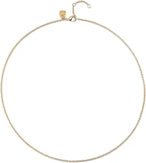 Uno de 50 UNIVERSAL18K Gold-plated Short Chain, 16", Handmade in Spain