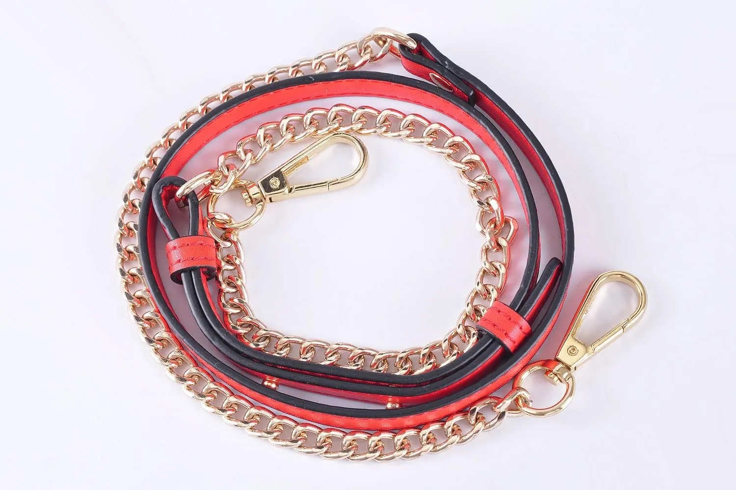 VanEnjoy Genuine Leather Chain Strap Replacement Purse Crossbody Bag Handbag Adjustable