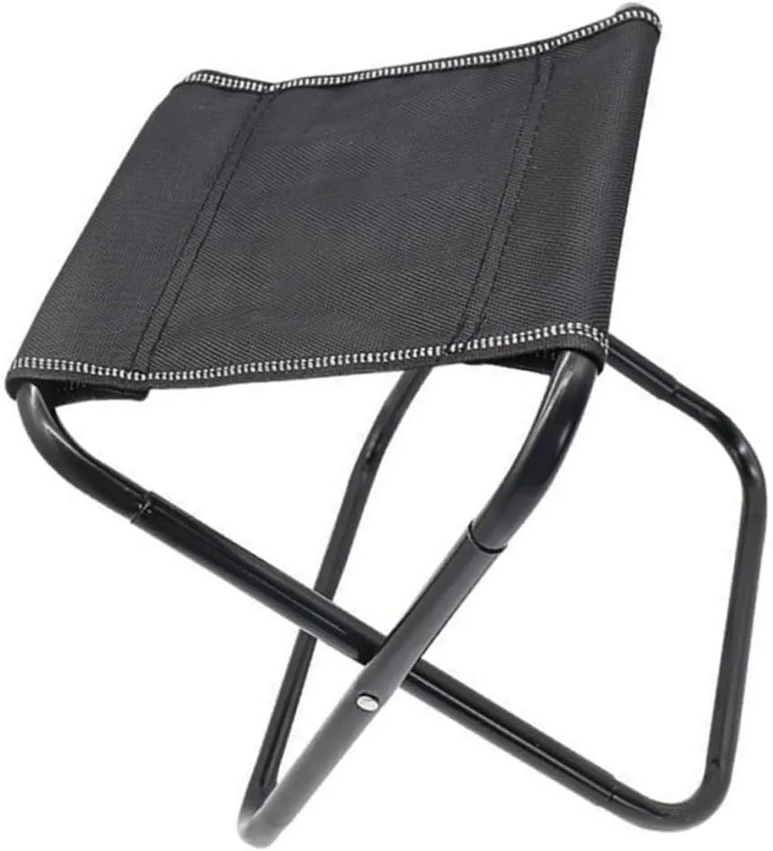 Versatile Portable Stool Folding Camping Chair Lightweight Sturdy Comfortable Ergonomic Non-Slip for Outdoor Use