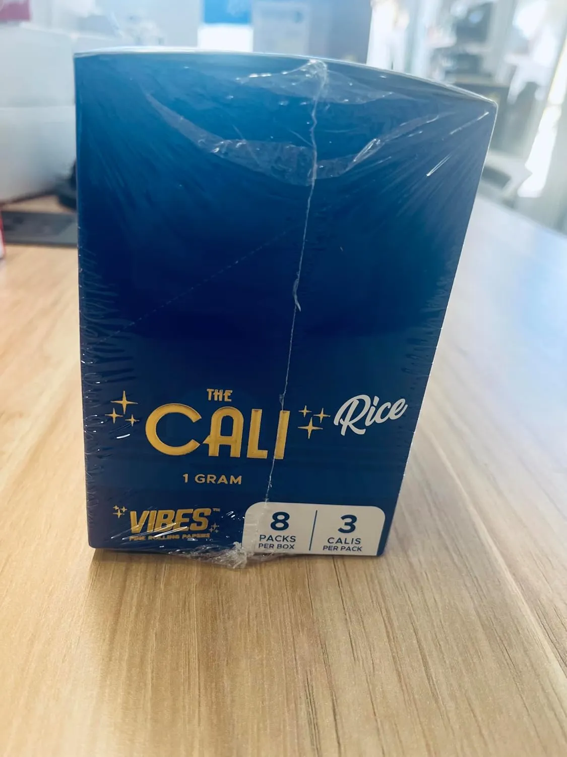VIBES Premium Pre-Roll Cones Pack of 24, 1 Gram Capacity, Wide Cylindrical Shape, Hand-Rolled Cones, Slow-Burning Rice Paper, 4 Unique Blends
