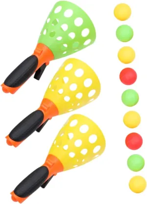 VICASKY 3pairs Toss Set Throw Catch for Outdoor Fun Safe Toy Game for Boys and Girls and Teens Sports Skills and Flexibility for Lawn Beach and Backyard Activities