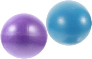 VICASKY Explosion Proof Yoga Ball 2pcs PVC Pilates Balls 9 Fitness for Balance Training