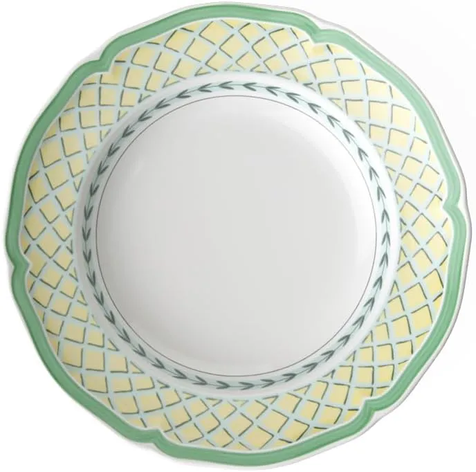 Villeroy & Boch French Garden Orange Rim Soup Bowl