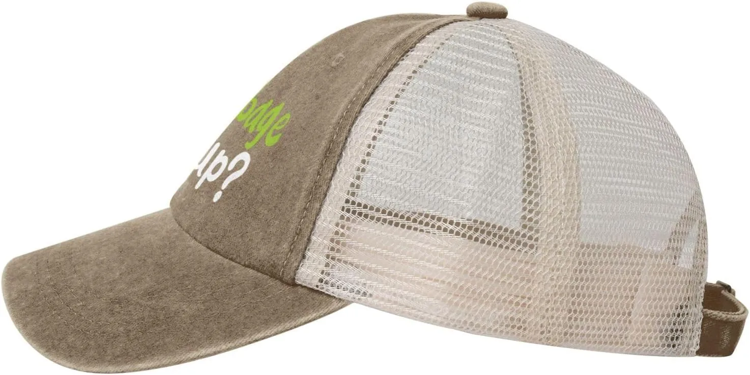 Vintage Cabbage Soup Baseball Cap for Men Women Hats Cotton Breathable Mesh Cap