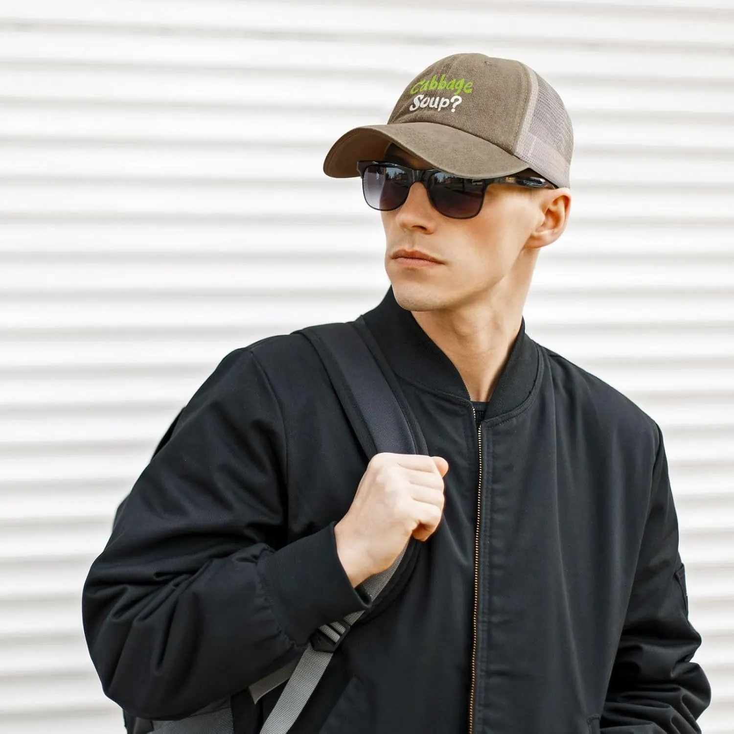 Vintage Cabbage Soup Baseball Cap for Men Women Hats Cotton Breathable Mesh Cap