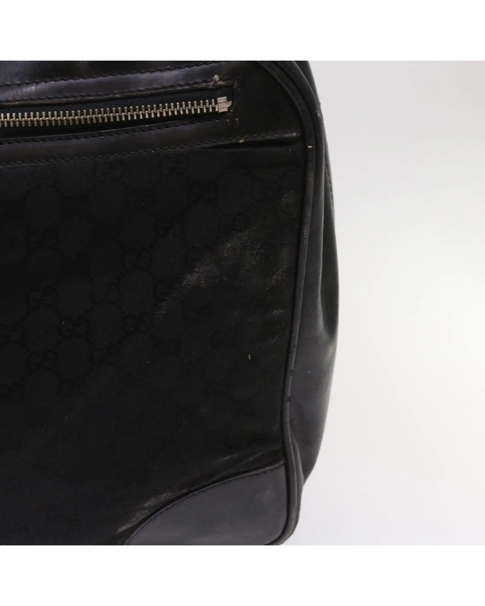 Vintage GG Canvas Boston Bag