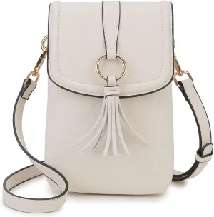VX VONXURY Small Crossbody Bag for Women, PU Leather Cross Body Cell Phone Purse Shoulder Bag with Adjustable Strap