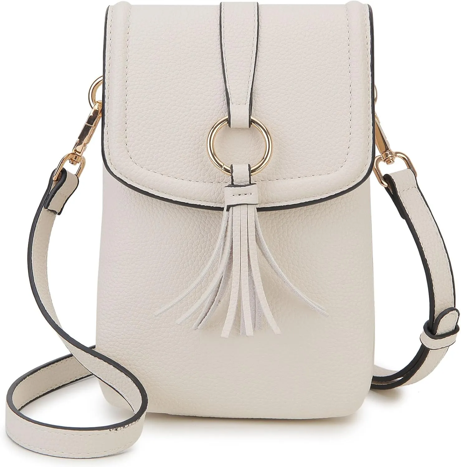 VX VONXURY Small Crossbody Bag for Women, PU Leather Cross Body Cell Phone Purse Shoulder Bag with Adjustable Strap