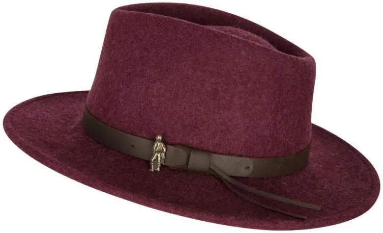 Walker and Hawkes - Jack Murphy Boston Wool Felt Hat w/Leather Band
