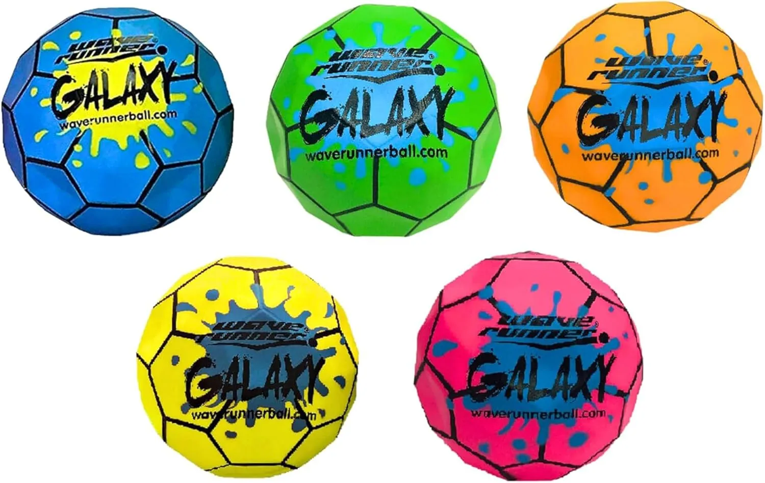 Wave Runner Galaxy Bounce Ball - Revolutionary Water Balls for Pool and Beach Fun, Ultimate Skipping and Bouncing Ball Pool Toy, Endless Summer Fun for Teens, Boys, Girls