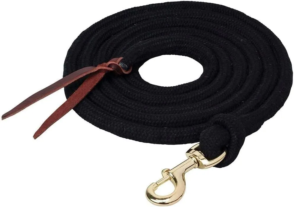 Weaver Leather EcoLuxe Bamboo Lead w/Snap 10in Black