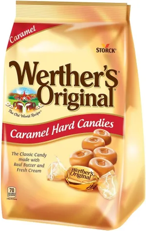 Werther's Original Hard Candies Caramel, 30 Oz - 1 Pack