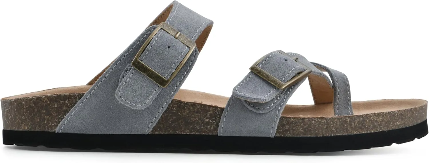 WHITE MOUNTAIN Gracie Signature Comfort-Molded Footbed Sandal