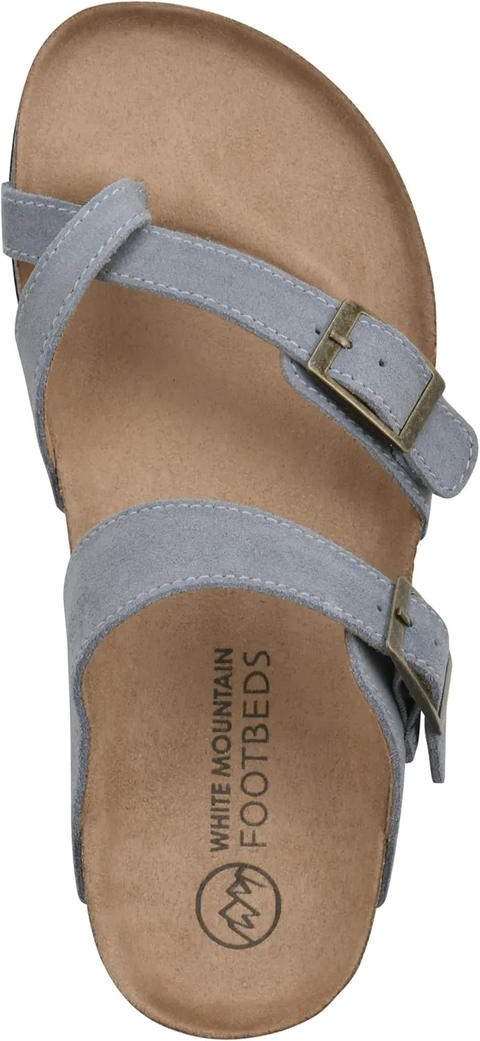 WHITE MOUNTAIN Gracie Signature Comfort-Molded Footbed Sandal