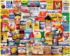 White Mountain Puzzles - Mom's Shopping List - 1000 Piece Jigsaw Puzzle for Adults